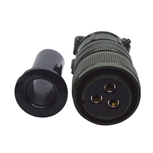 [TP-MSG-3SF] TP-MSG-3SF — CONECTOR MILITAR SOCKET (HEMBRA) (RECTO) 3P