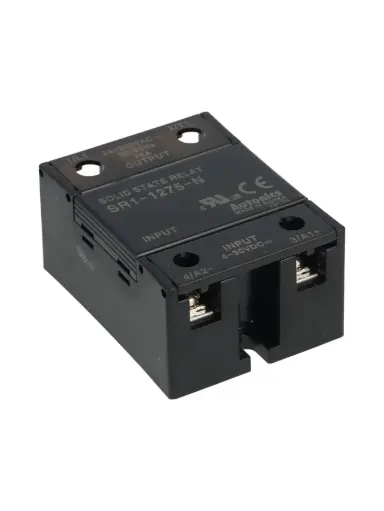 [SR1-1275-N] SR1-1275-N — RELEVADOR ESTADO SOLIDO 24-240VCA ENTRADA 4-30VCD 75A CRUCE EN CERO, MONTAJE DISIPADOR O PANEL