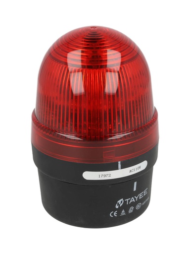 [70L03R110] 70L03R110 — FAROLA 70MM 110VCA LED ROJO, SOPORTE OPCIONAL #S7-60 (60mm) , #S7-110 (110mm)