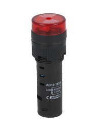 [BLIR16R-12/24V] BLIR16R-12/24V — BUZZER INTERMITENTE 16MM ROJO 12-24V 85DB &quot;NO SON A PUEBA DE EXPLOSIÓN!