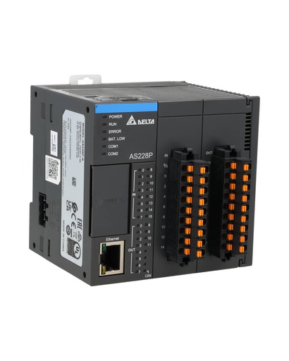 [AS228P-A] AS228P-A – CONTROLADOR PLC 110-240VCA, AS200 CPU, SALIDA DE FUENTE PNP