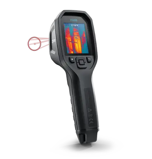 [TG298] TG298 – CÁMARA TERMOGRÁFICA -25ºC HASTA 1080ºC (1976 ºF) CON DISTANCIA RELATIVA 30:1 RESOLUCIÓN 320X240
